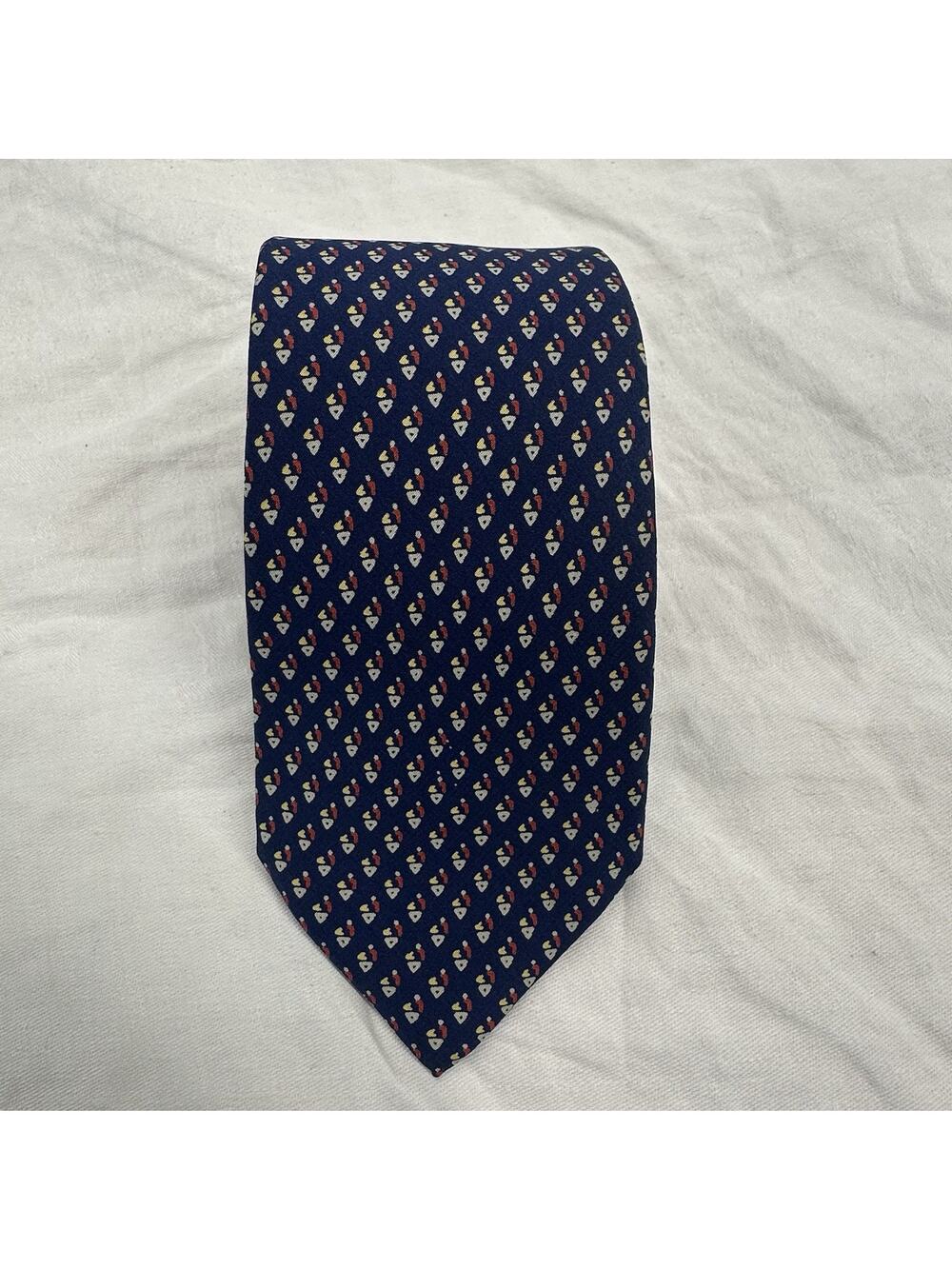 Vintage Dunhuang Shanghai Necktie Factory 100% Pure Silk Tie Flying Apsara Art